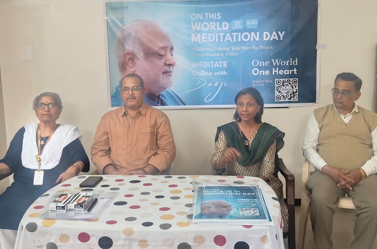 हार्टफुलनेस तर्फे जगभरात दि. २१ रोजी ध्यान दिवसाचे आयोजन