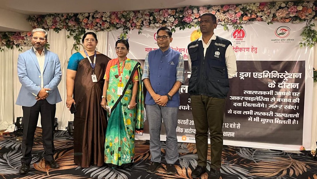 फायलेरियासिस निर्मूलन केवळ समुदायाच्या सहभागानेच शक्य आहे – डॉ. शशिकांत शंभरकर, उपसंचालक, सार्वजनिक आरोग्य विभाग, नागपूर विभाग, महाराष्ट्र